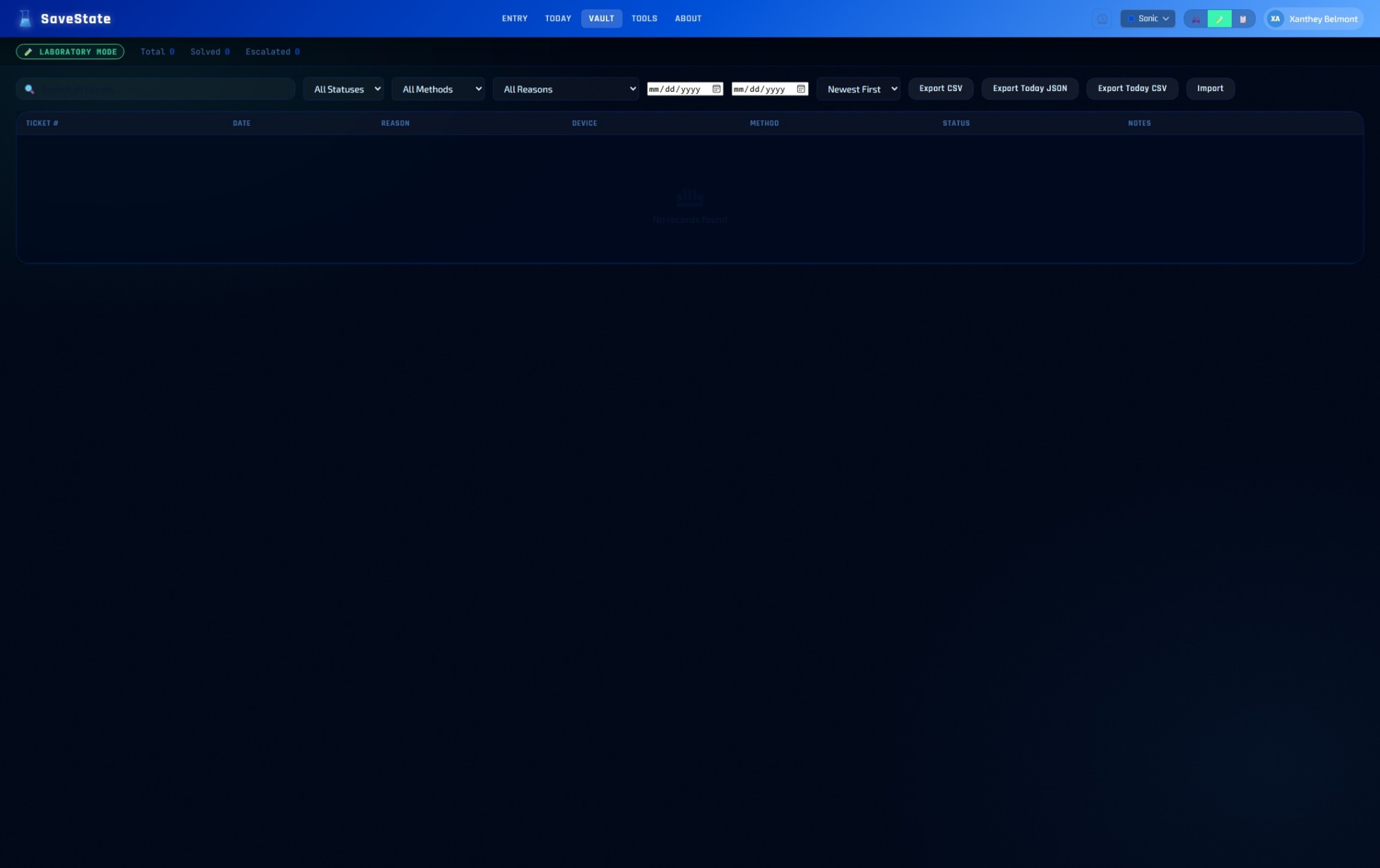 3   Vault Screen   Blank